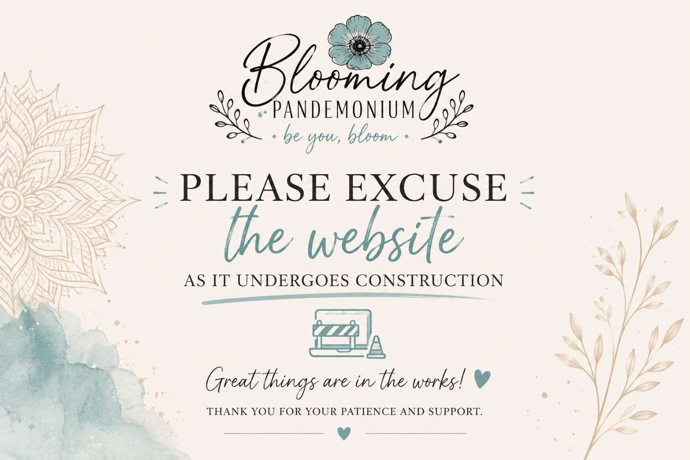 Blooming Pandemonium accessories coming soon